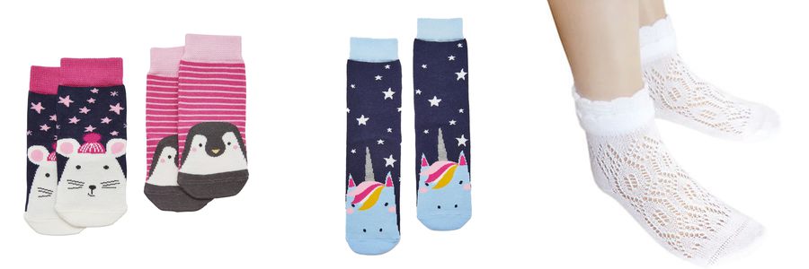 girls feet socks